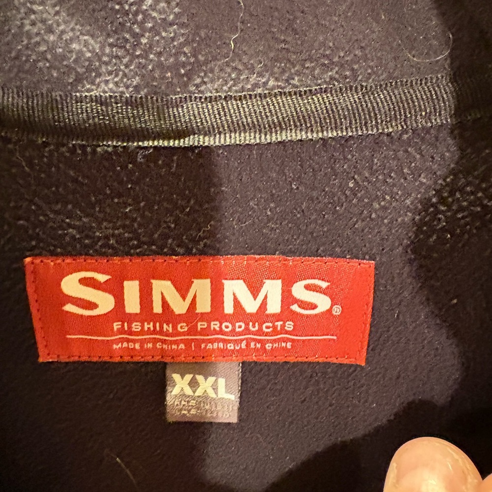 Simms Dark Gray Performance Jacket - image 3